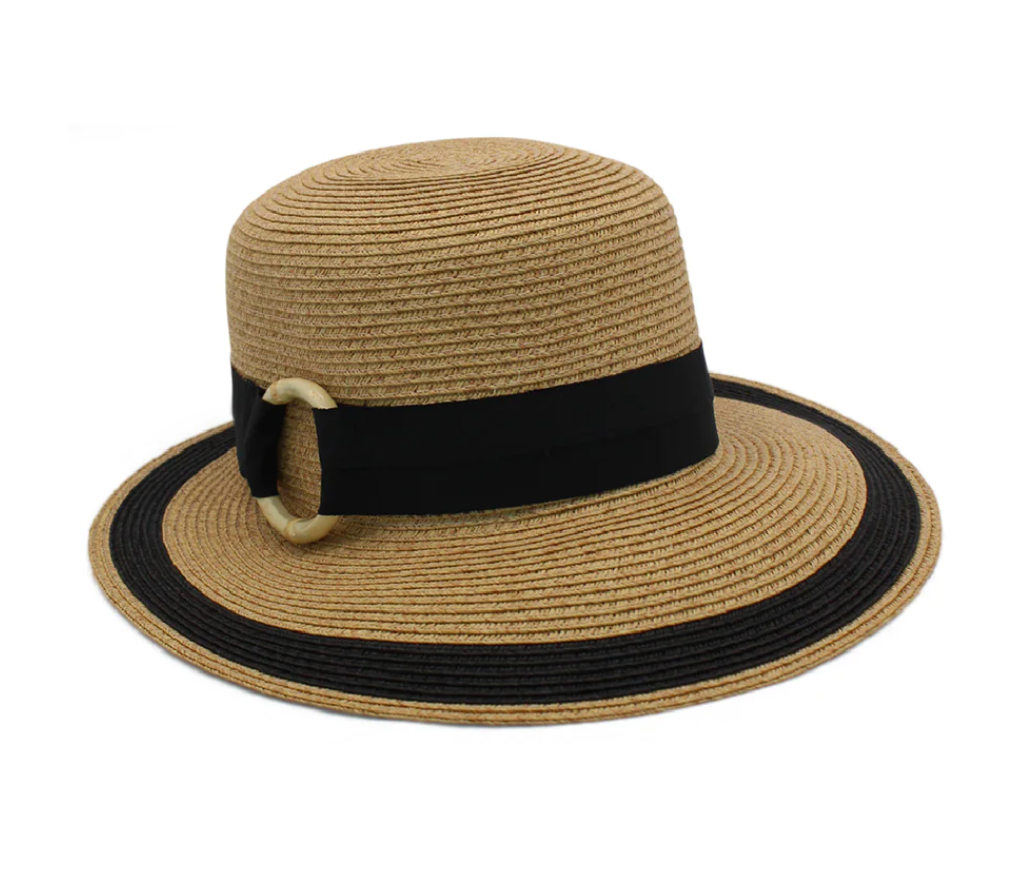 RE1238BLACK BRIGHTON CAP