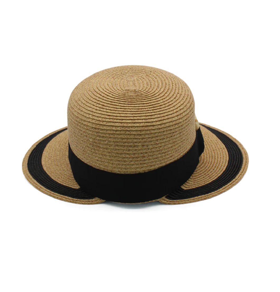 RE1238BLACK BRIGHTON CAP