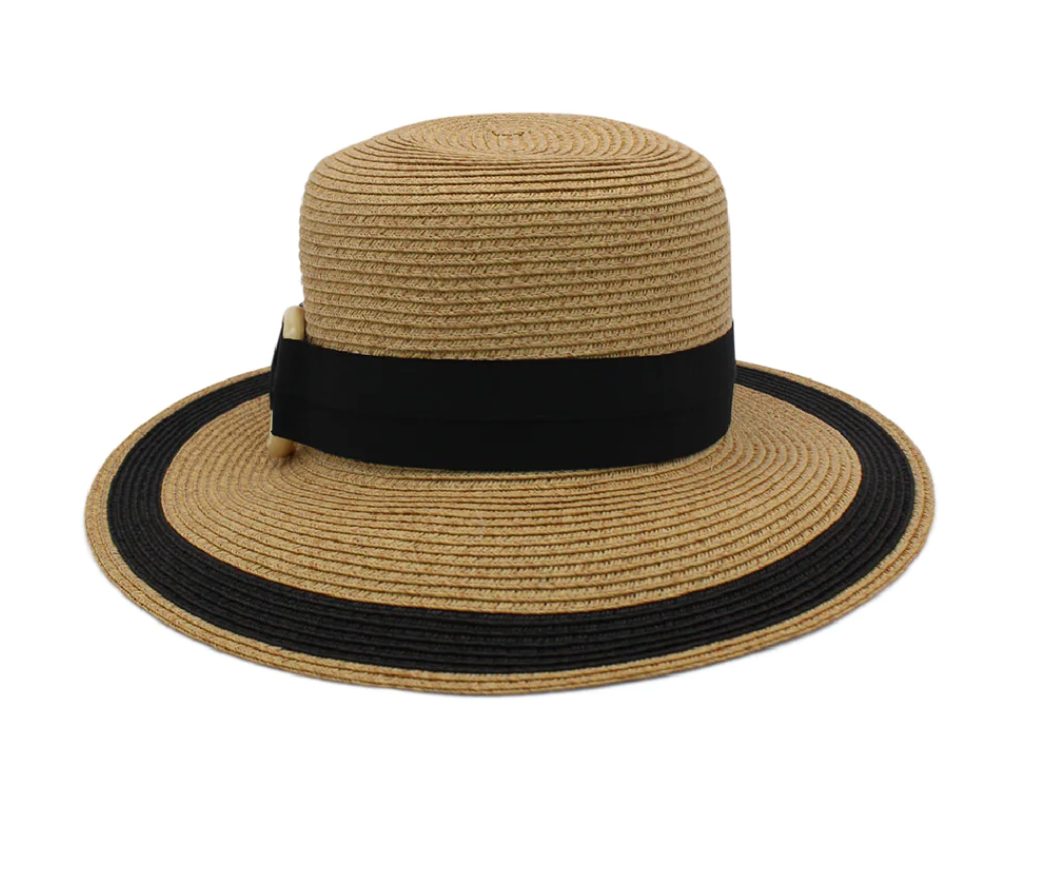 RE1238BLACK BRIGHTON CAP