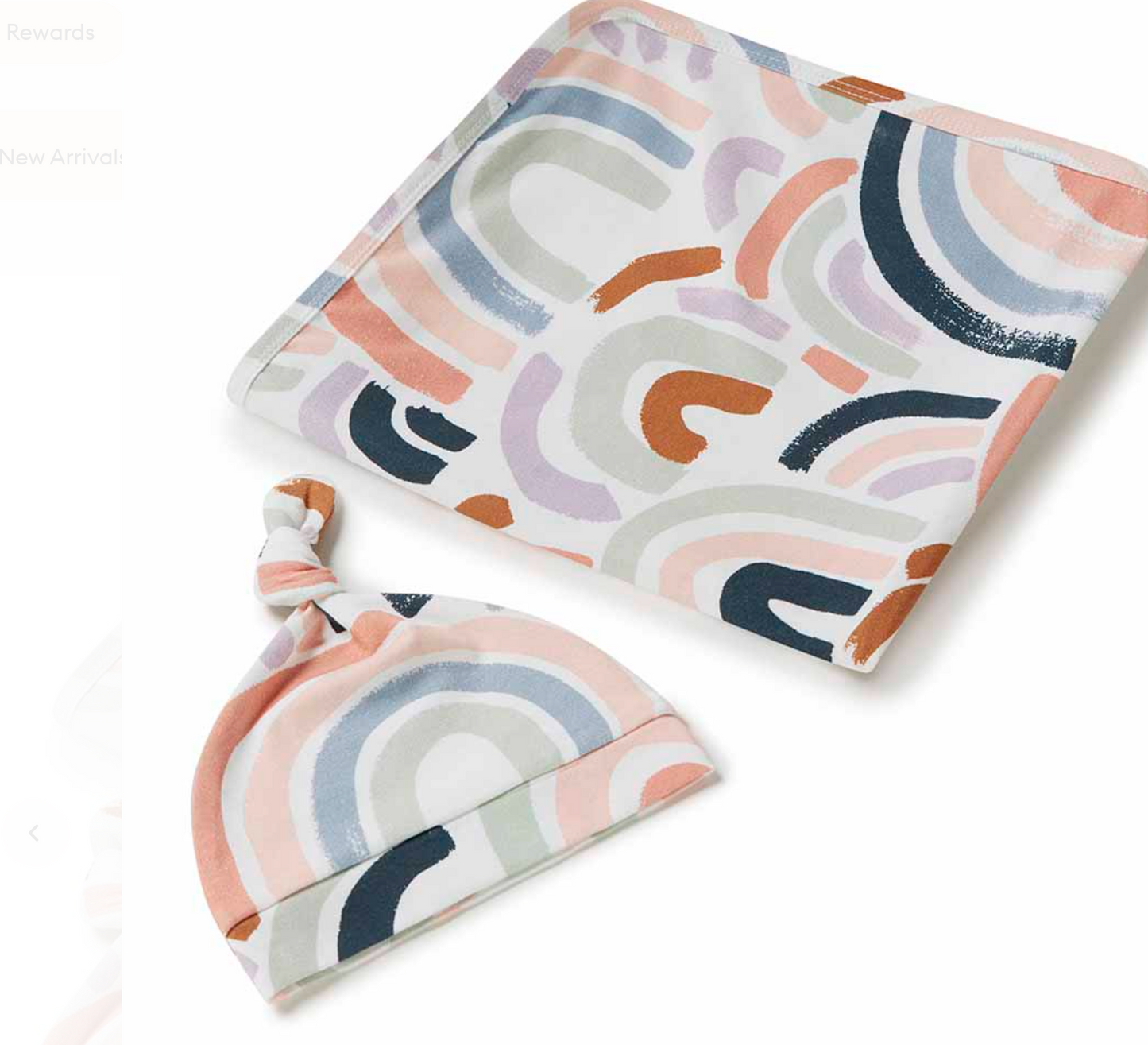 SNUGGLE RAINBOW BABY WRAP SET