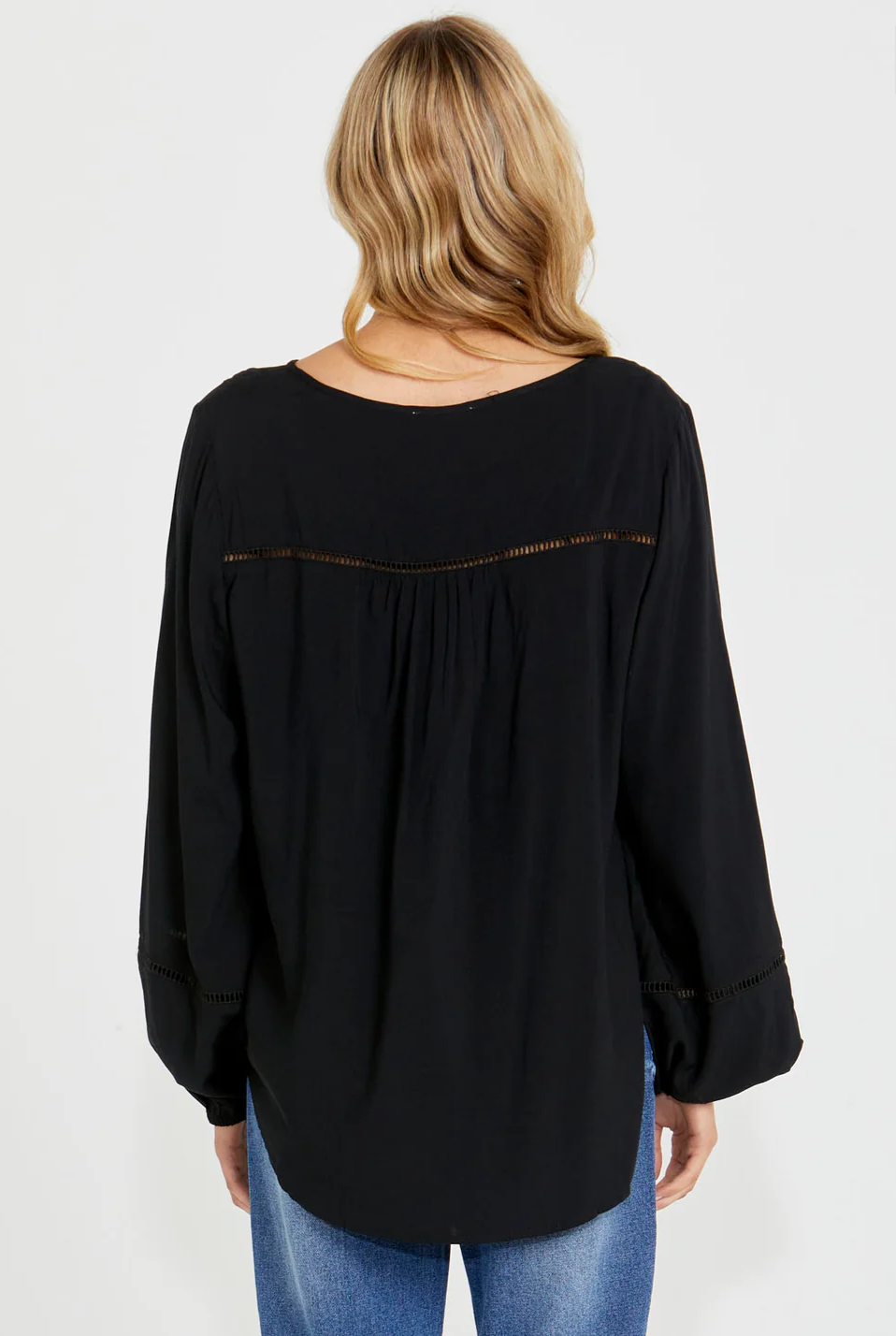 16988DWSSBLK MONTANA BLOUSE