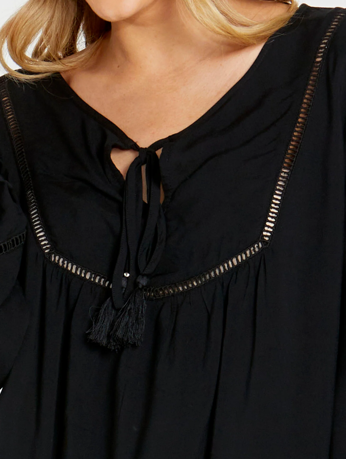 16988DWSSBLK MONTANA BLOUSE