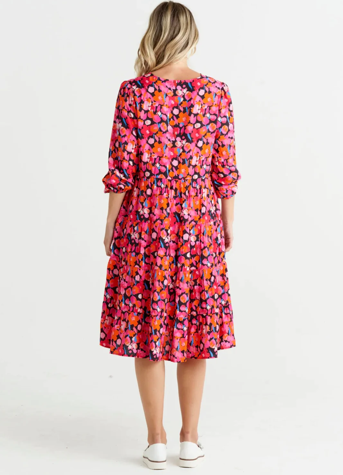 BB8175FLORAL JANIE DRESS