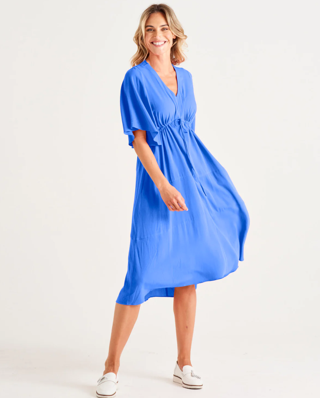 BB8204BLUE LUCIA DRESS