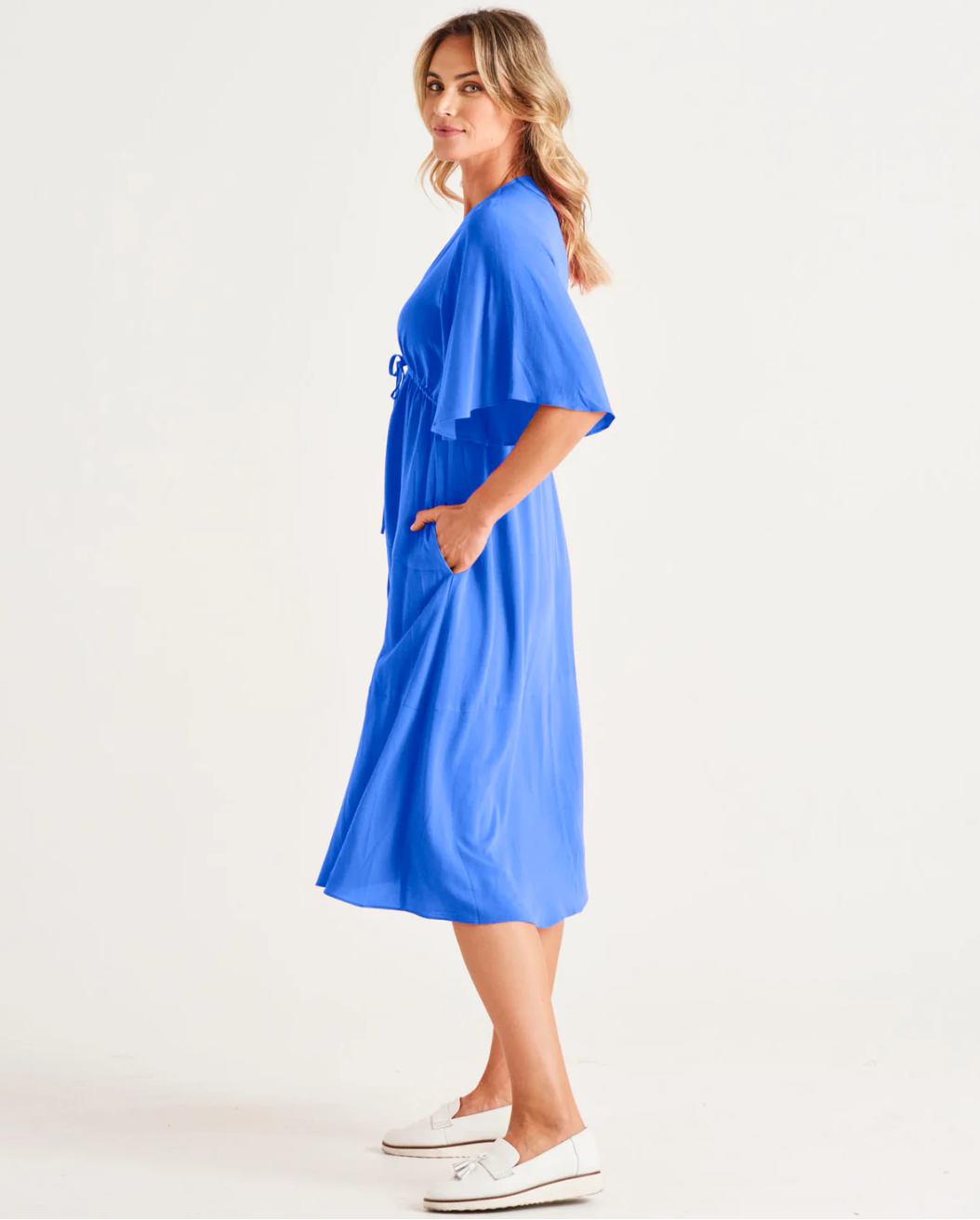 BB8204BLUE LUCIA DRESS