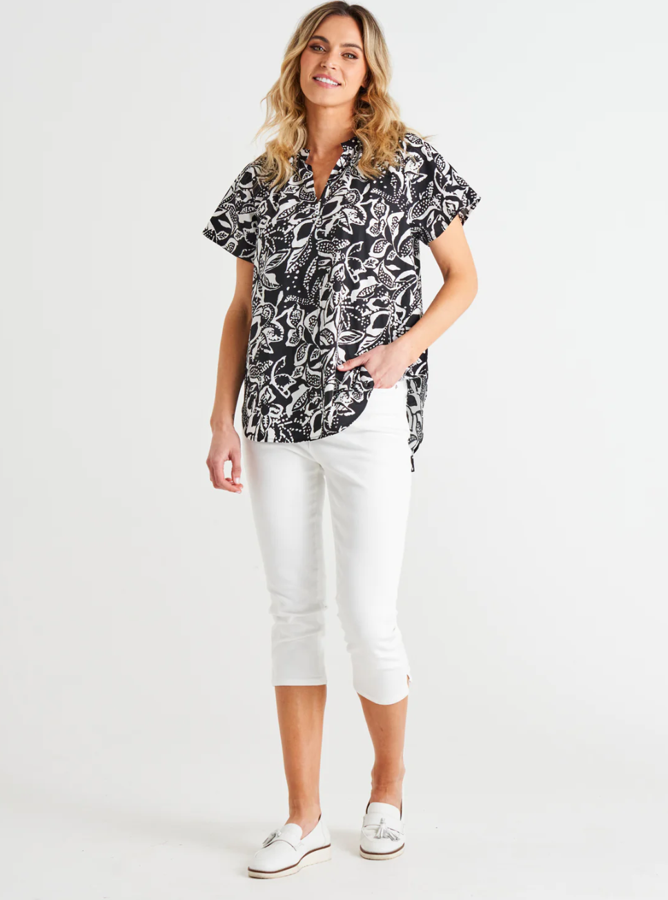 BB8201FLOR VICTORIA BLOUSE
