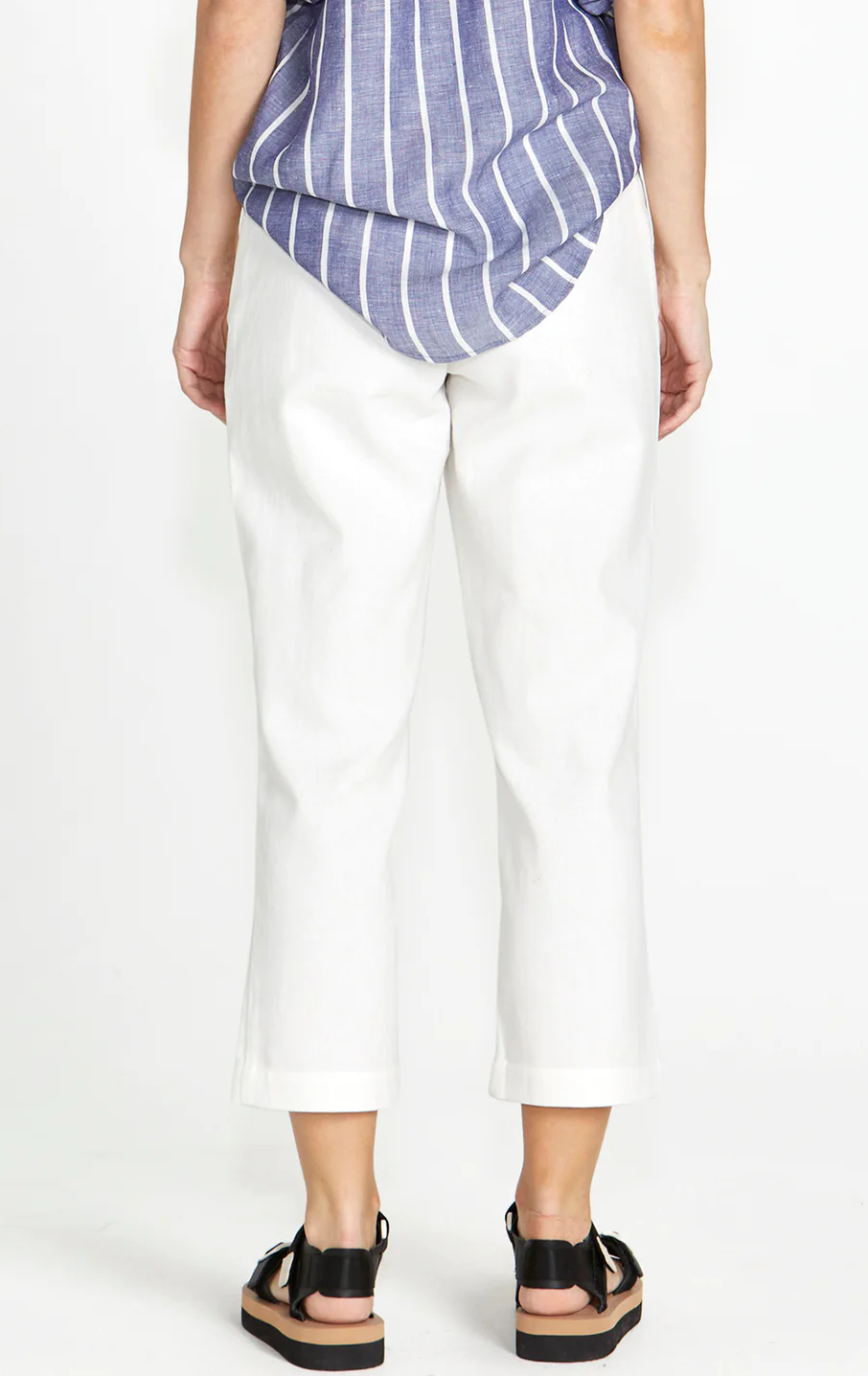 18055PWSSWHITE BOWIE PANT