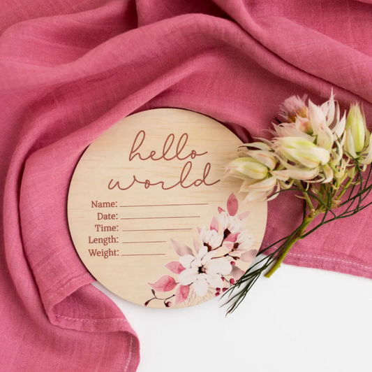 HELLO WORLD FLORAL