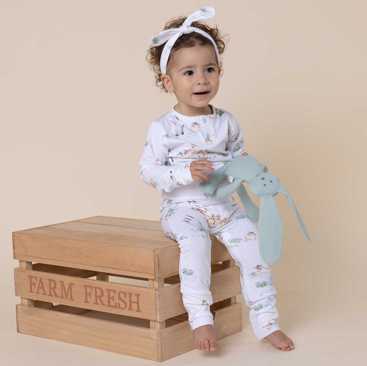 DUCK POND L/S BODYSUIT