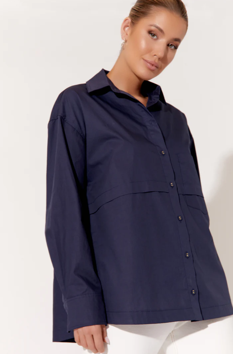 AJD-1420NAVY AMBLER SHIRT