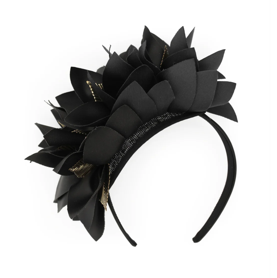 DEVON HEADPIECE BLACK