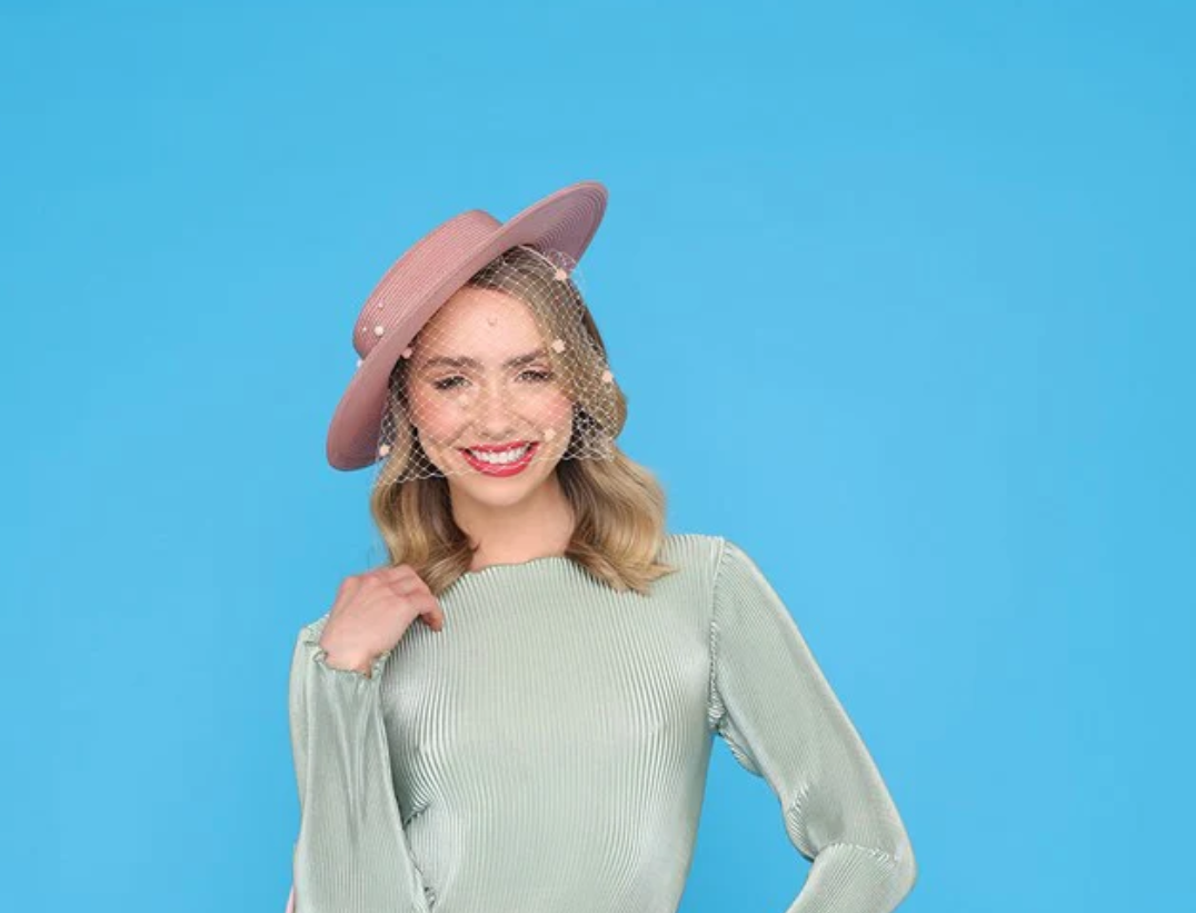 GOLDA BOATER BLUSH