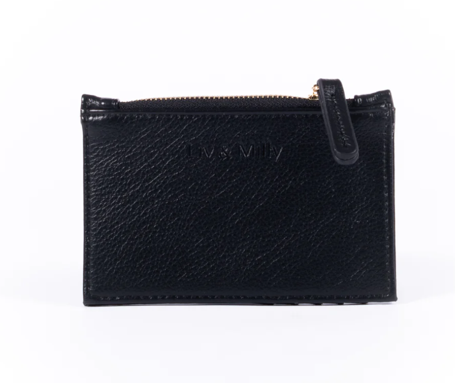 LIV & MILLY CARD WALLET BLACK