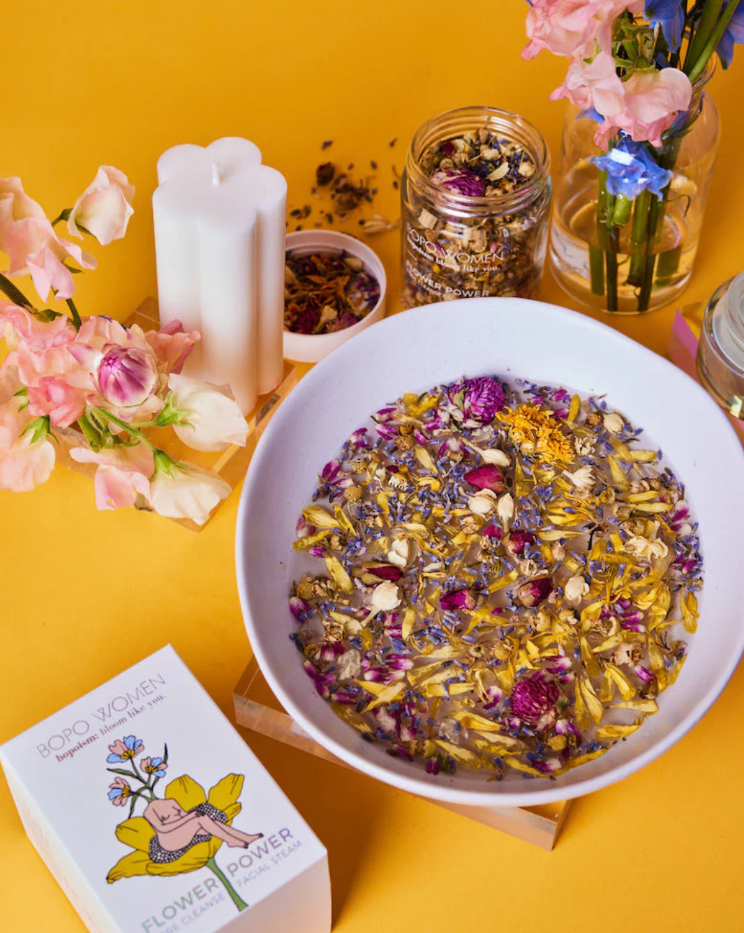 BOPO FLOWER POWER FACIAL STEAM