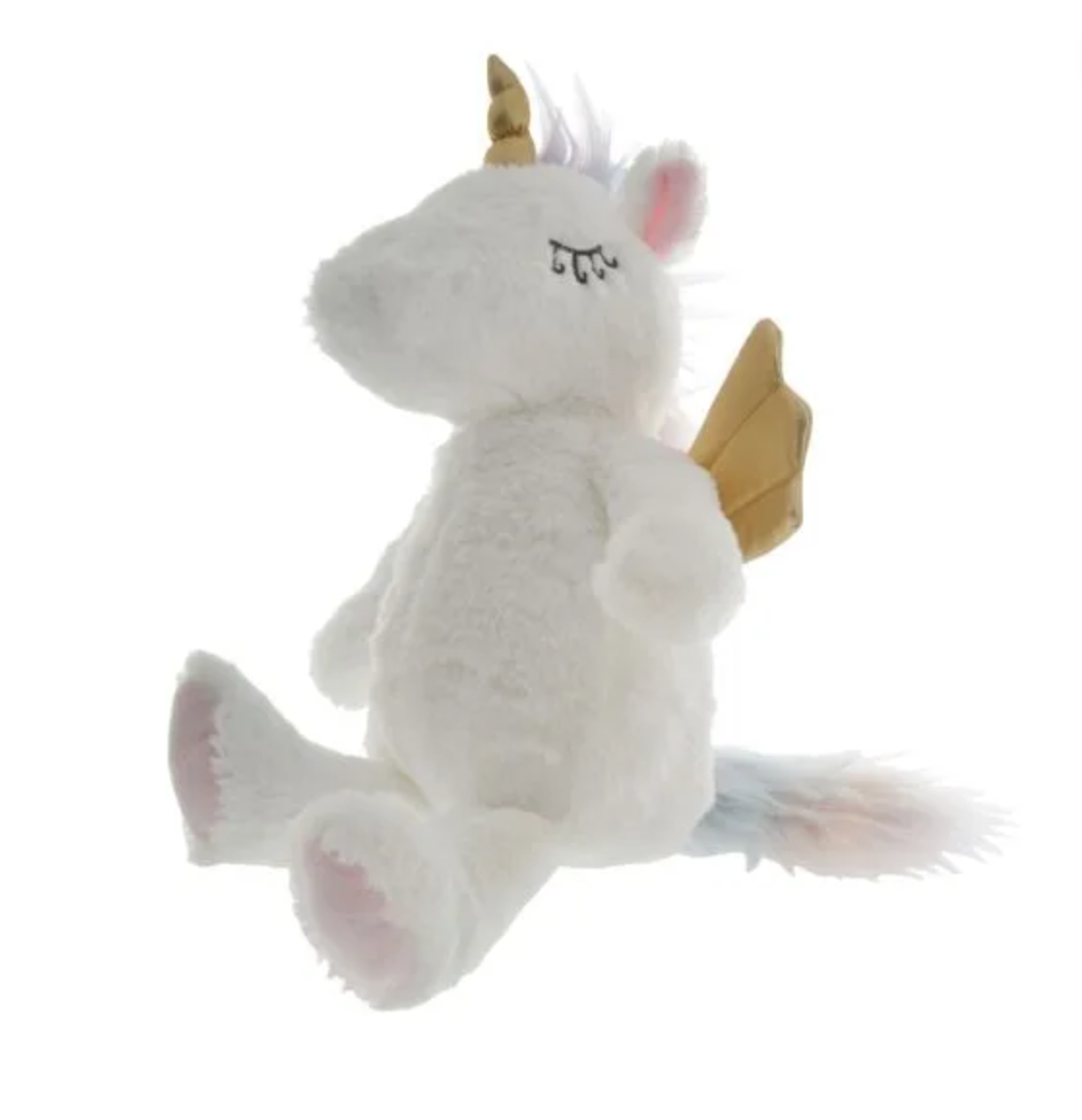 White unicorn stuffed animal hotsell