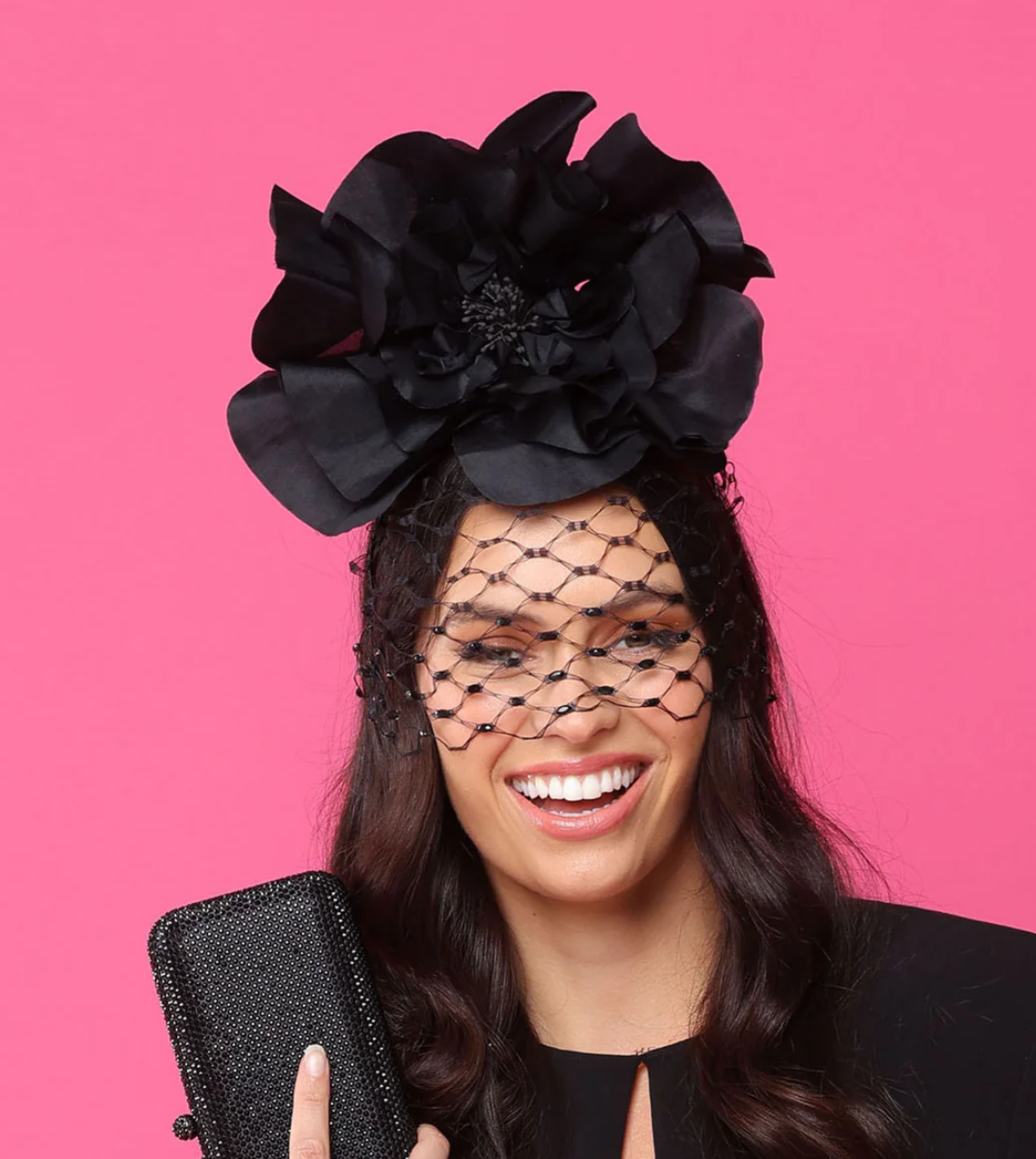 CINDY FASCINATOR BLACK