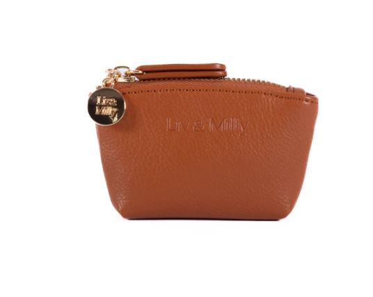 LIV & MILLY COIN PURSE TAN