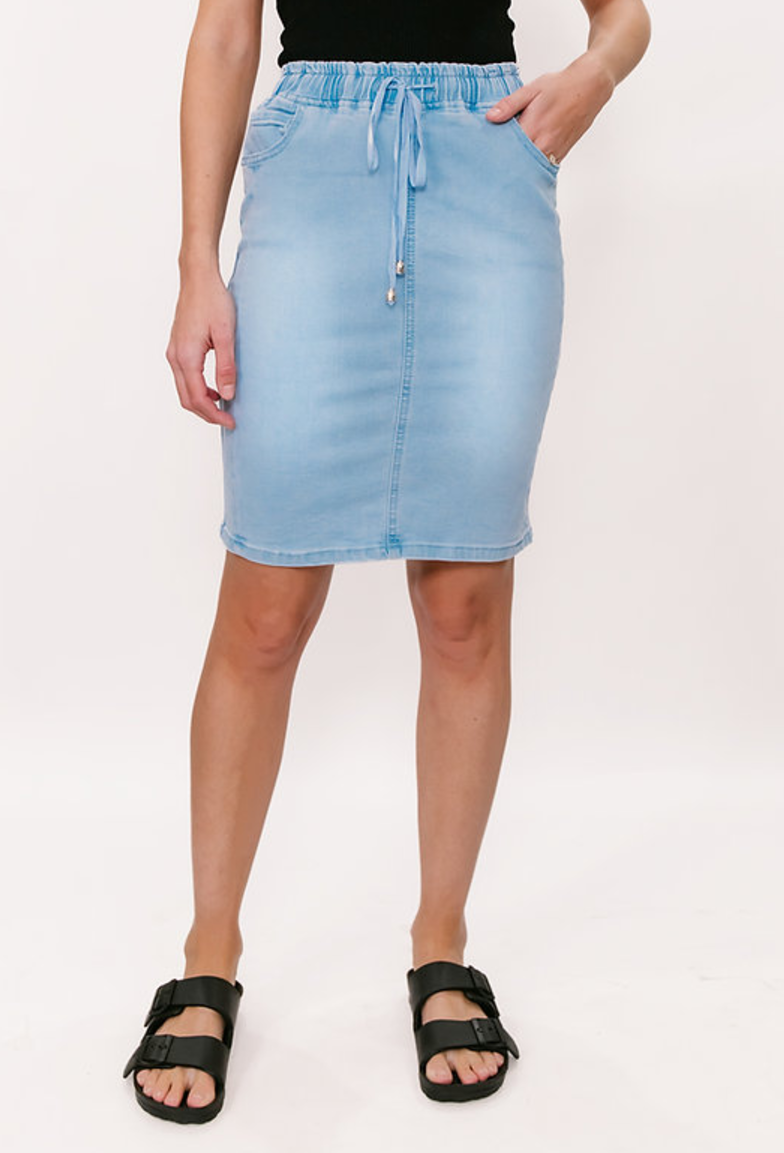 COUNTRY DENIM SKIRT