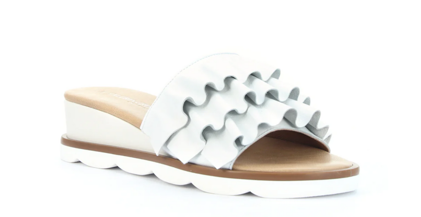 VALERIA GROSSI SLIDE WHITE