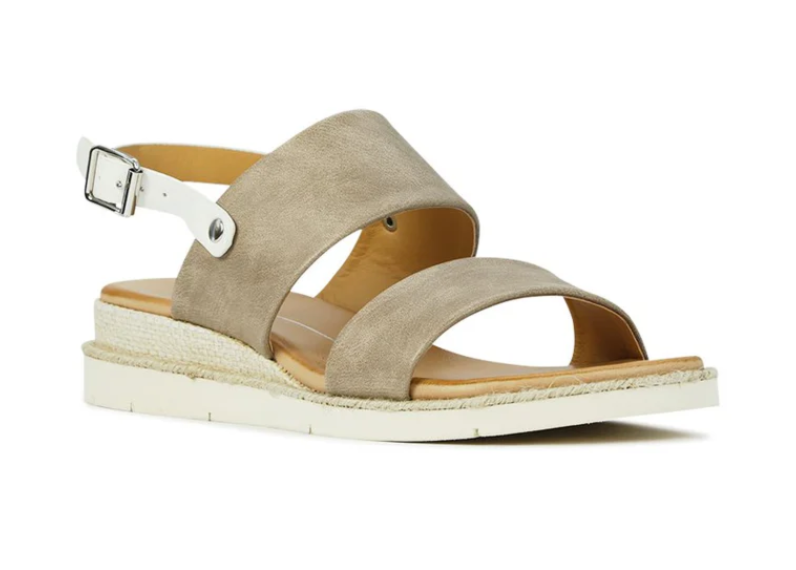 LOS CABOS CLOVE TAUPE/WHITE