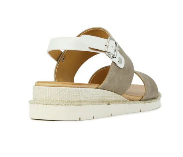 LOS CABOS CLOVE TAUPE/WHITE
