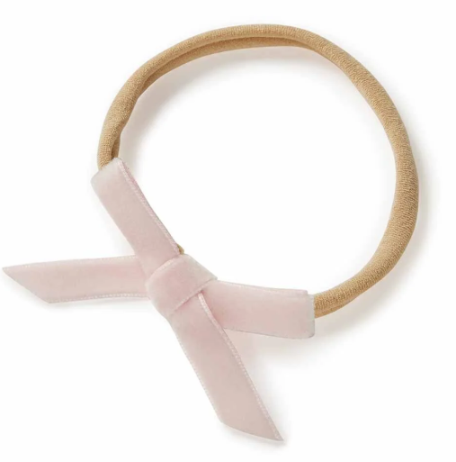 SNUGGLE HUNNY LULLABY PINK VELVET BOW
