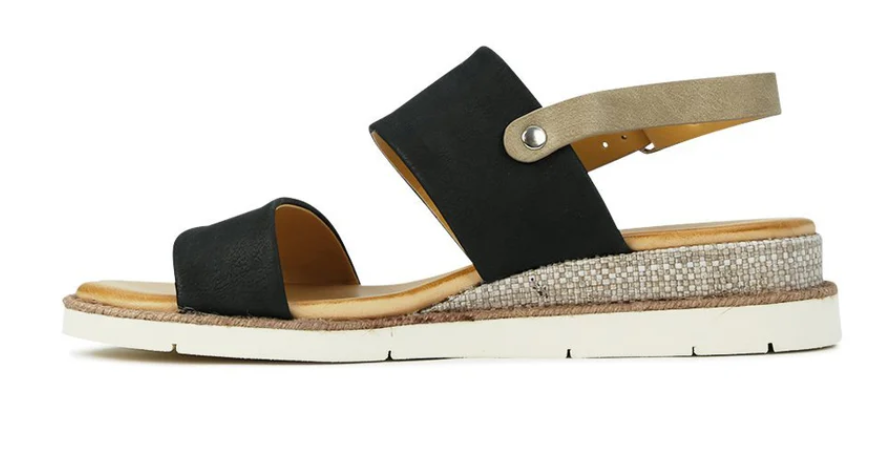 LOS CABOS CLOVE BLK/TAUPE