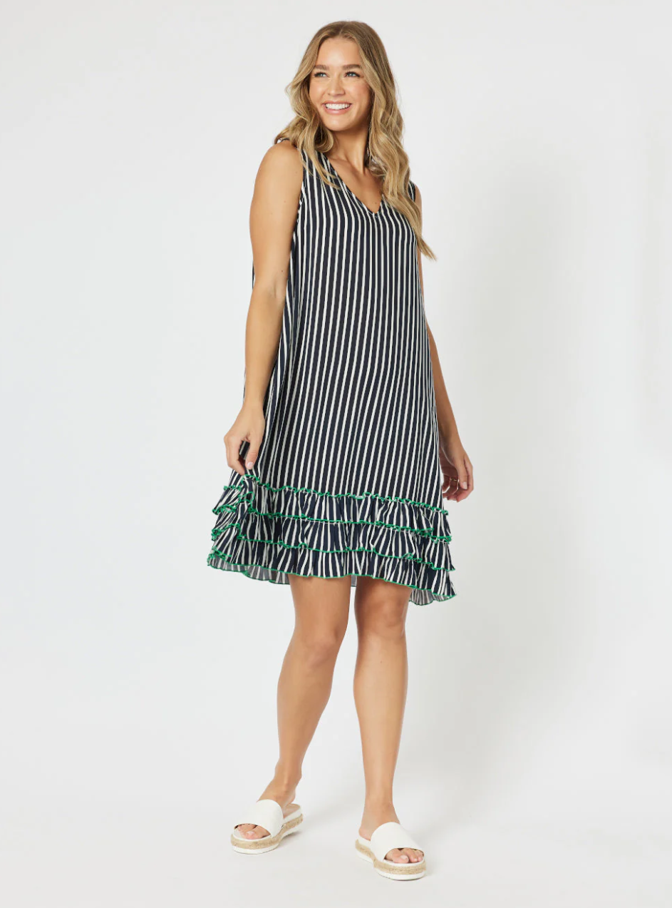 THREADZ STRIPE MIA DRESS