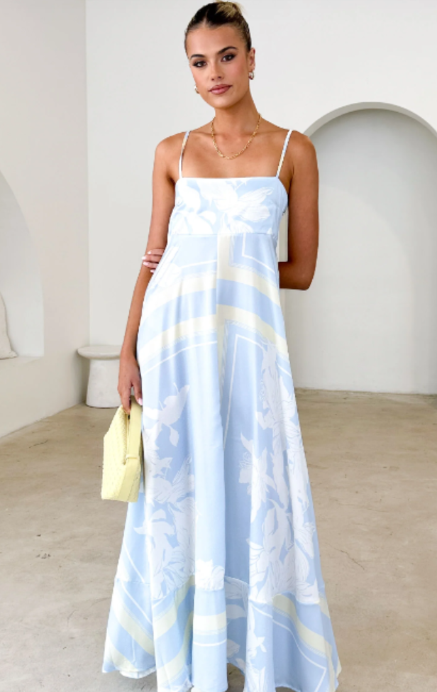 MAEVE FLORAL MAXI DRESS