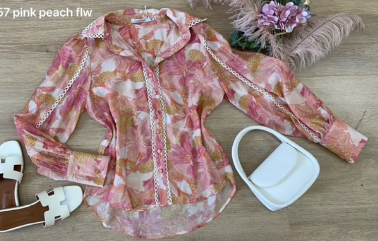 36657F WREN FLORAL BLOUSE