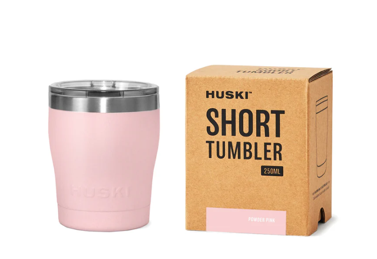 HUSKI SHORT TUMBLER 2.0 POWDER PINK