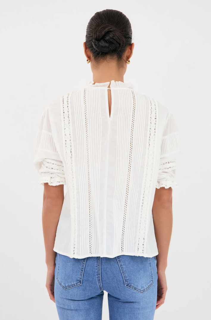 ADORNE BAMBI BOHO COTTON TOP WHITE