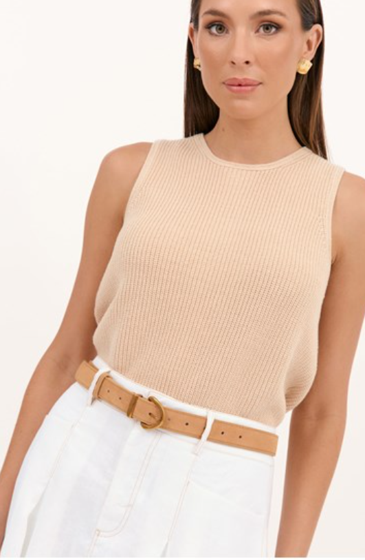 ADORNE METAL BUCKLE BELT