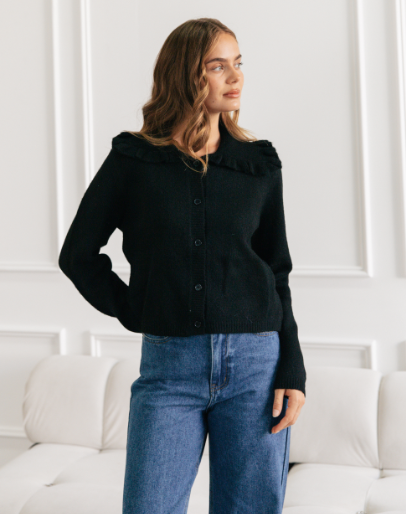 EBBY & I AVERIE SWEATER BLK