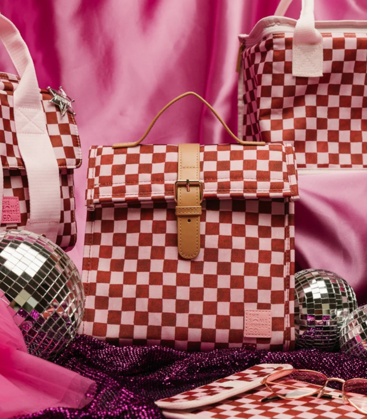 CRIMSON HAZE LUNCH SATCHEL