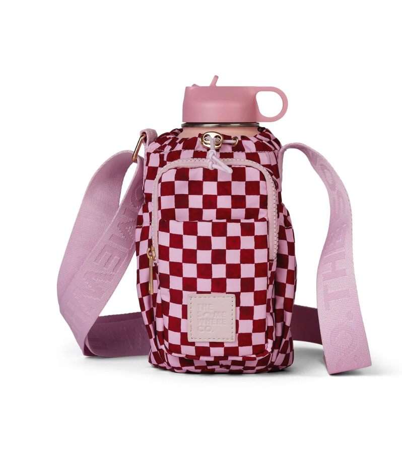CRIMSON HAZE WATTLE BOTTLE BAG