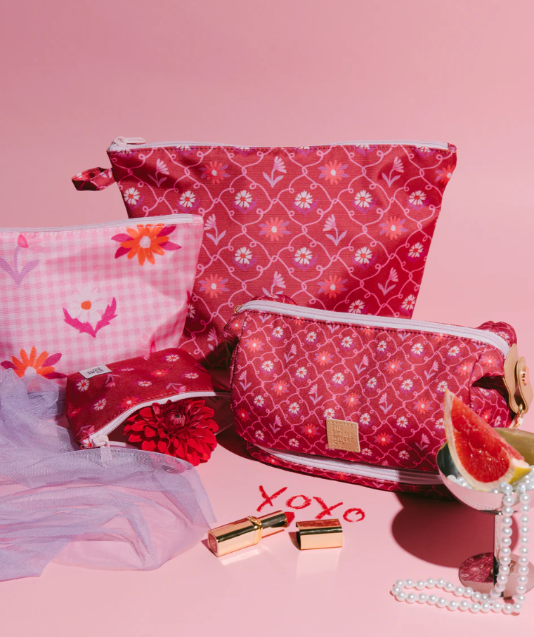 ROSEWOOD HANDY POUCH TRIO