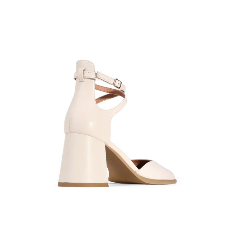 EOS ZAN LEATHER HEEL BONE