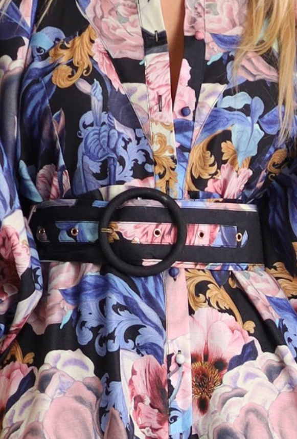 DONATELLA AZURE ROSE MAXI