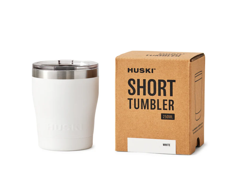 HUSKI SHORT TUMBLER 2.0 WHITE
