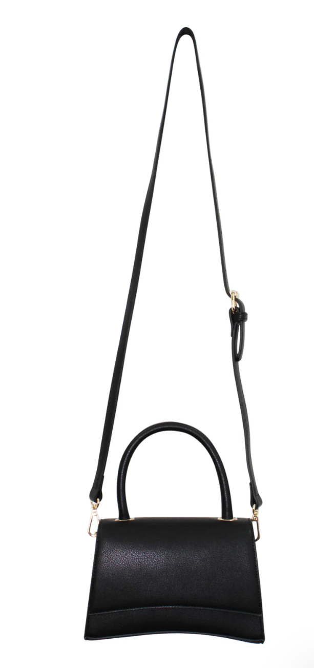 ZOELLA TOP HANDLE BAG BLACK