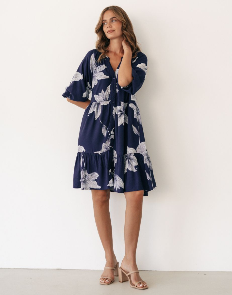 LABEL OF LOVE MIDNIGHT LILY DRESS