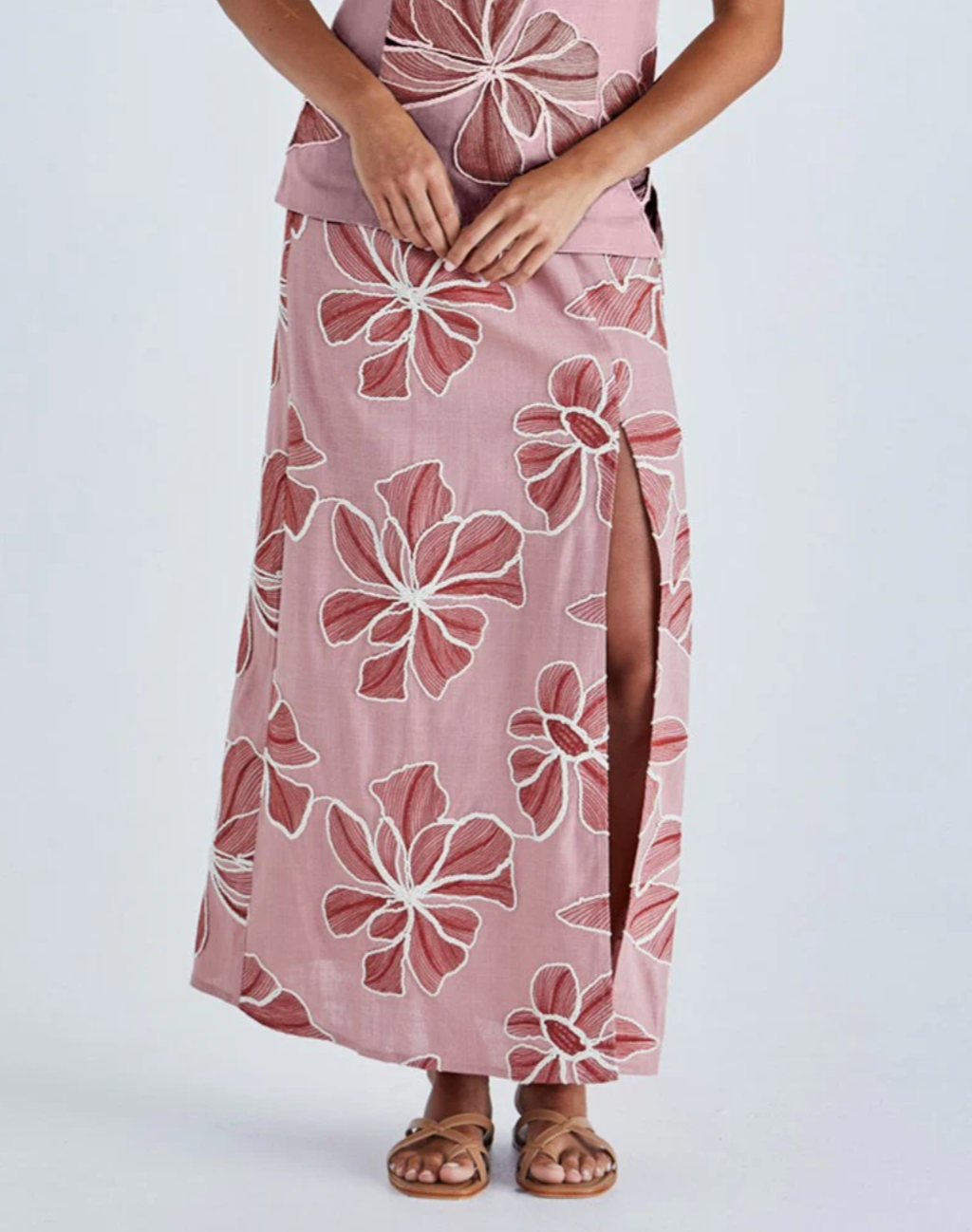 SASS FINLEY SKIRT PINK