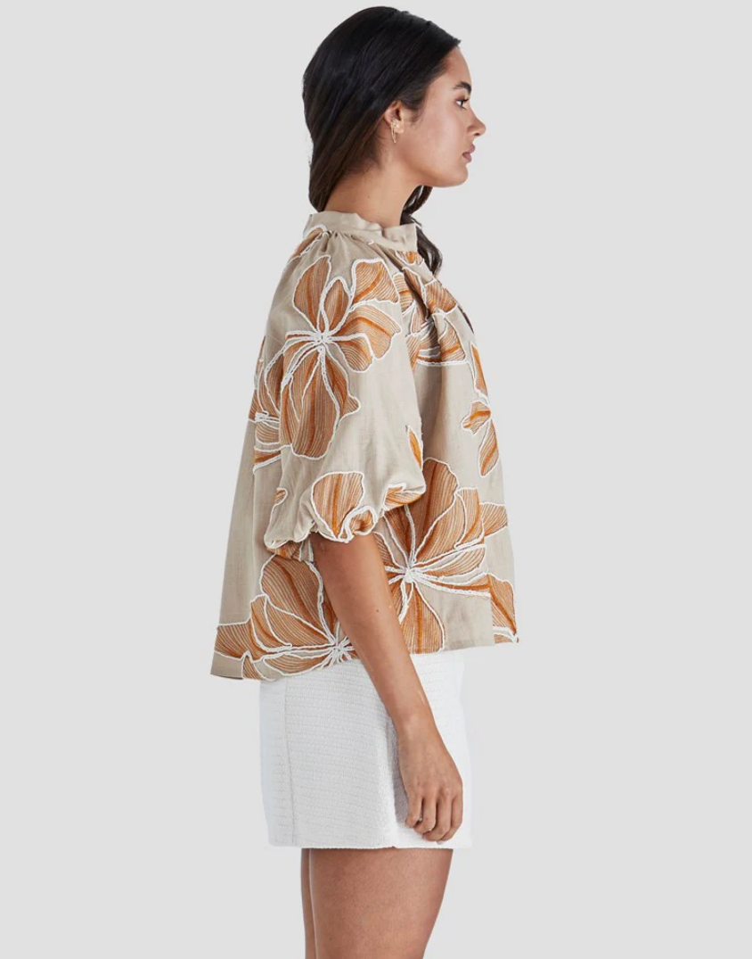 SASS FINLEY TOP TAN