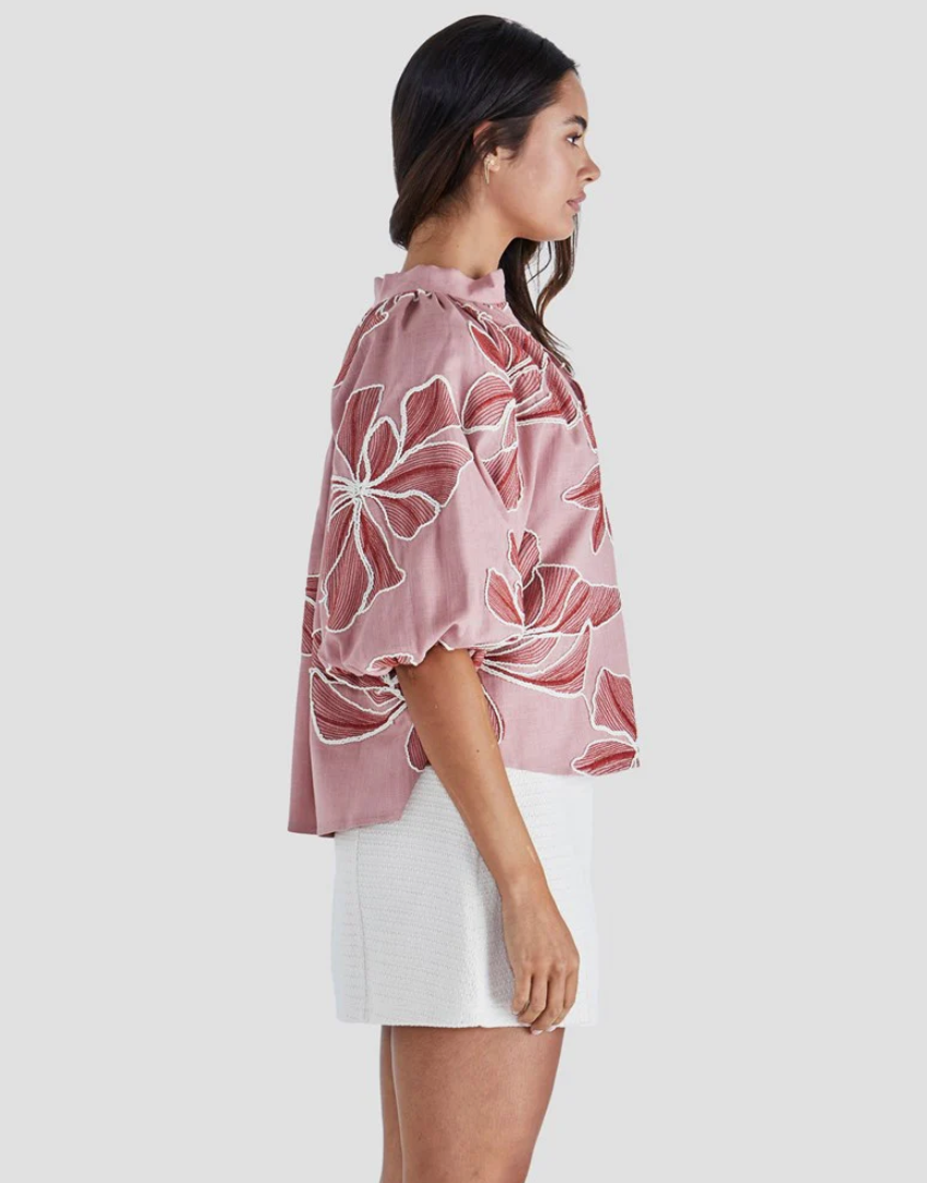SASS FINLEY TOP PINK