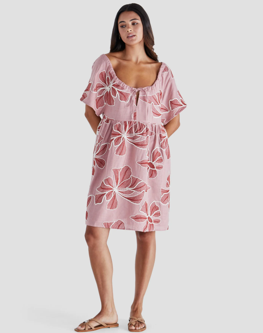 SASS FINLEY MINI DRESS PINK