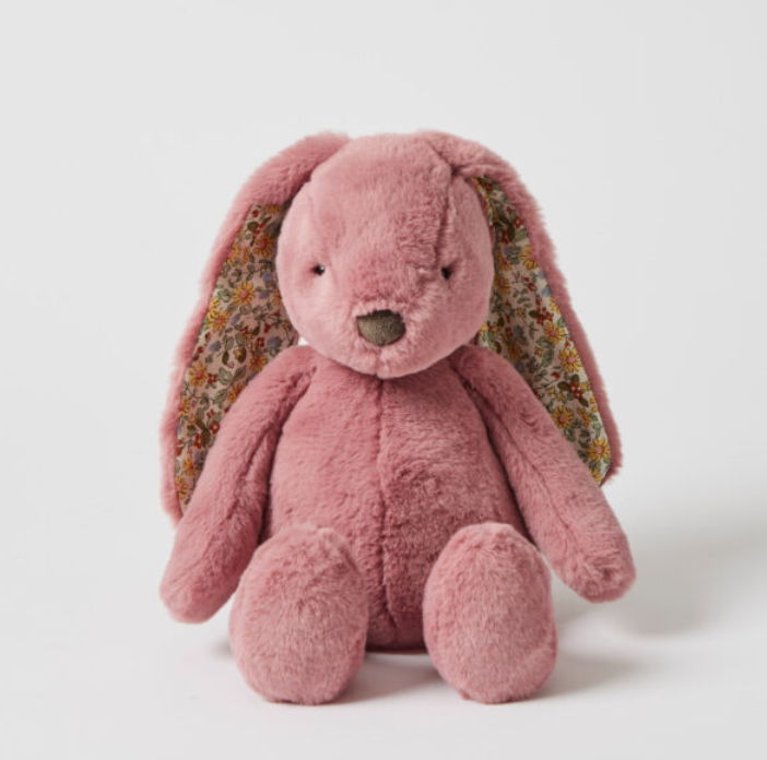 FLORAL RASPBERRY BUNNY MEDIUM