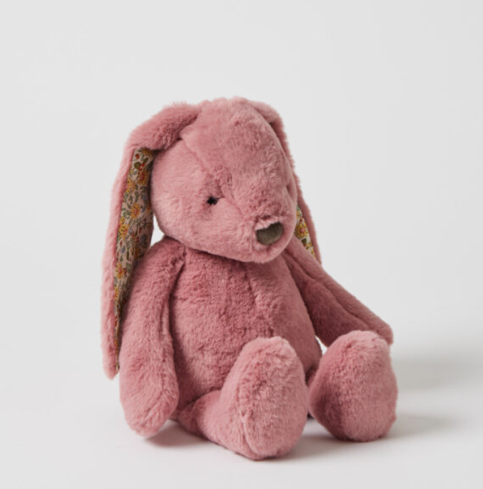 FLORAL RASPBERRY BUNNY MEDIUM