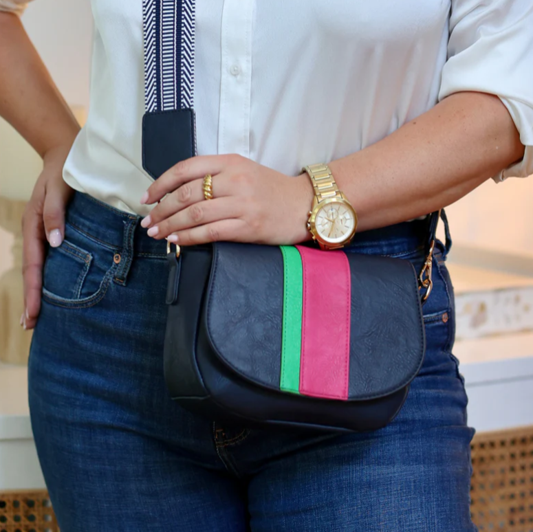 LIV&MILLY LIZZIE NAVY/GREEN/PINK