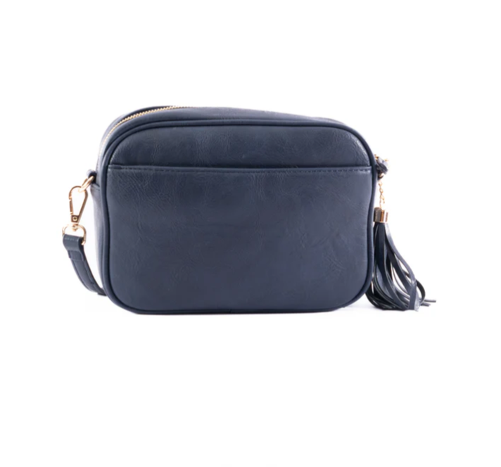 LIV&MILLY SALLY BOW NAVY/ TAN BOW